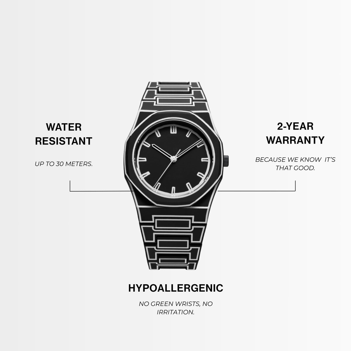 Z01 2D Midnight Edition® | Zephwatches