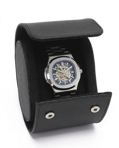 Premium Leather Watch Roll